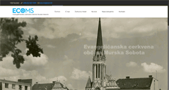 Desktop Screenshot of evangelicanska-cerkev.si